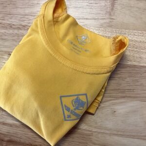 Boys Cub Scouts BSA Long Sleeved Performance Base layer Tee Gold XXS‎